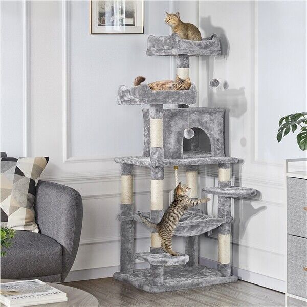 Large Cat Tree Tower for Playful Felines