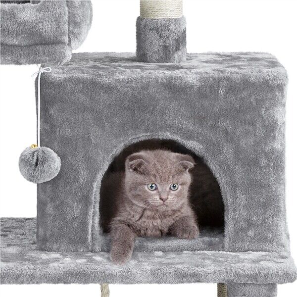 Large Cat Tree Tower for Playful Felines