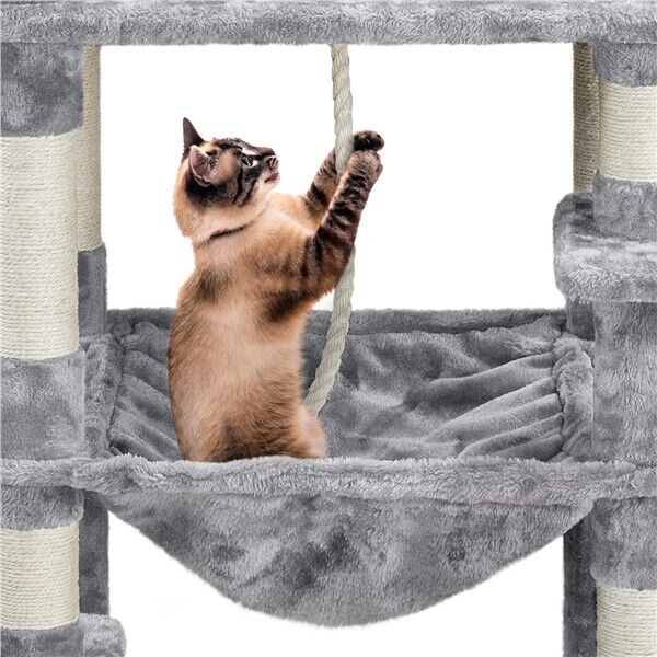 Large Cat Tree Tower for Playful Felines