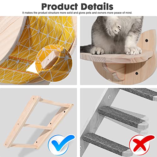 3-Piece Cat Wall Furniture Set