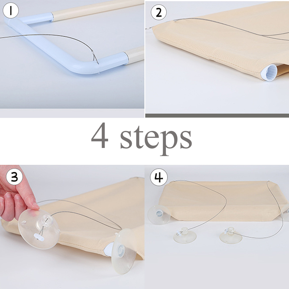 Window-mounted Cat Hammock Bed