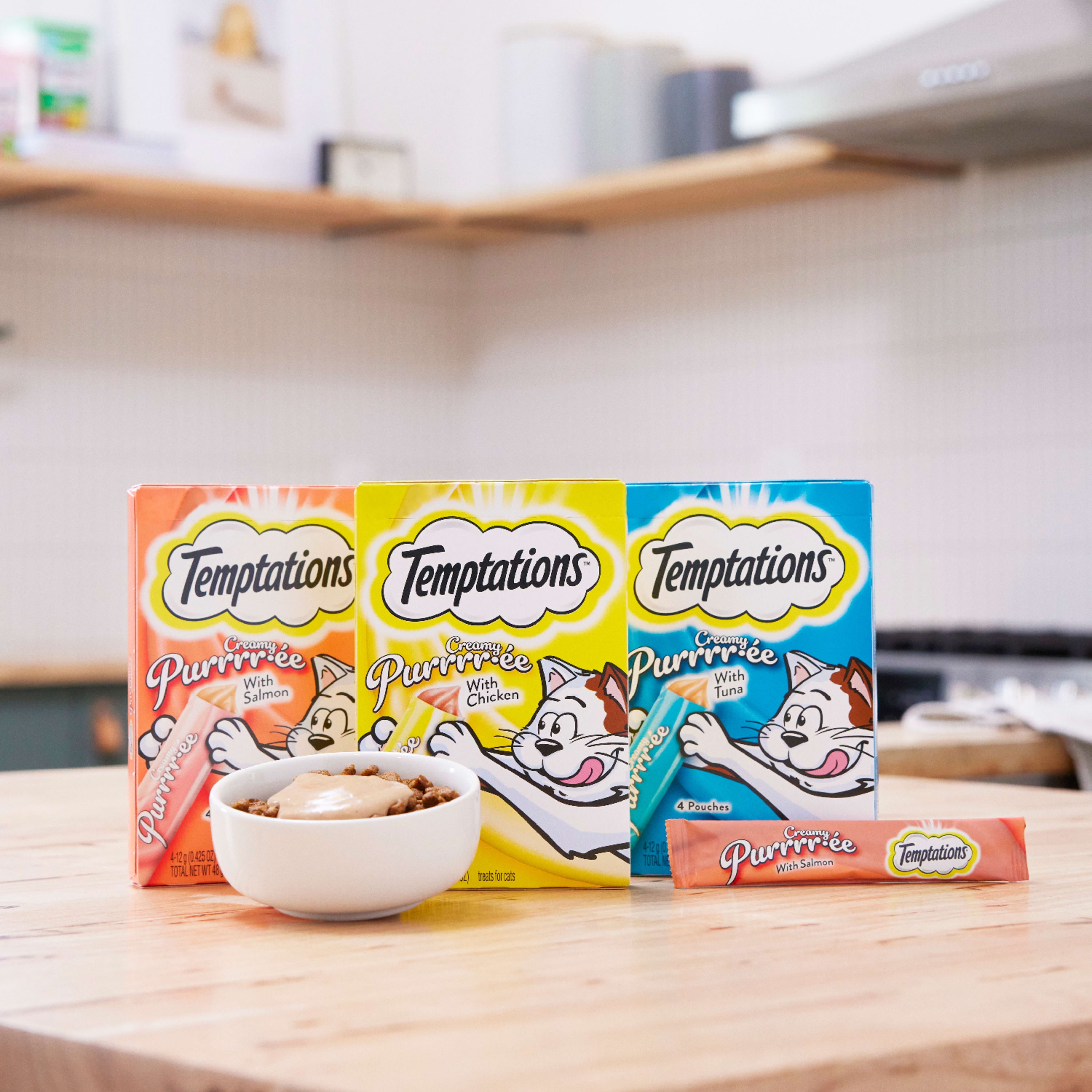 Temptations Tuna Topper for Cats (4-pack)