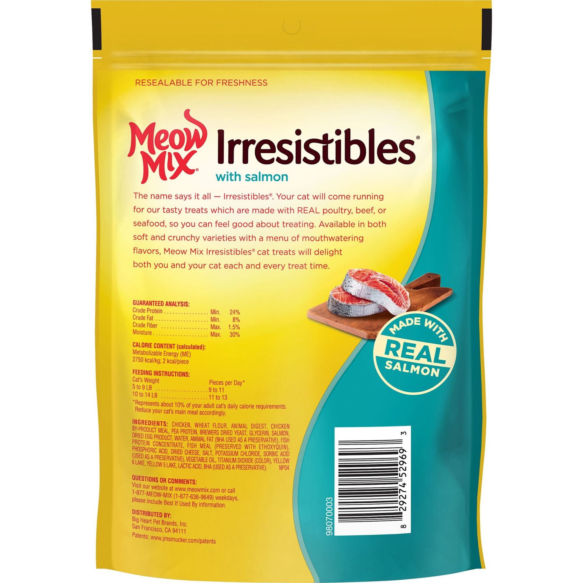 Salmon Soft Cat Treats - Meow Mix