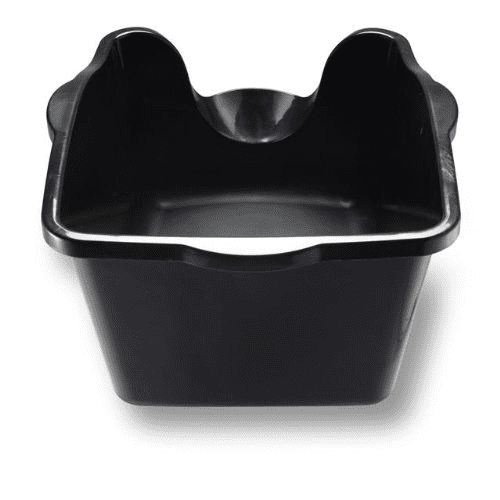 High-Sided Cat Litter Box with Easy-Clean Spout