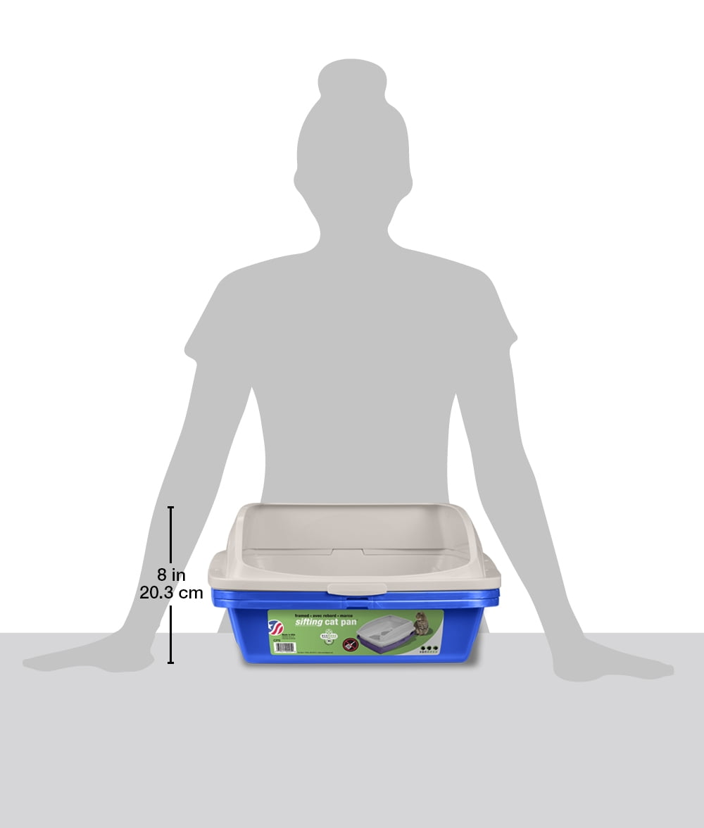 Van Ness Framed Sifting Cat Litter Pan