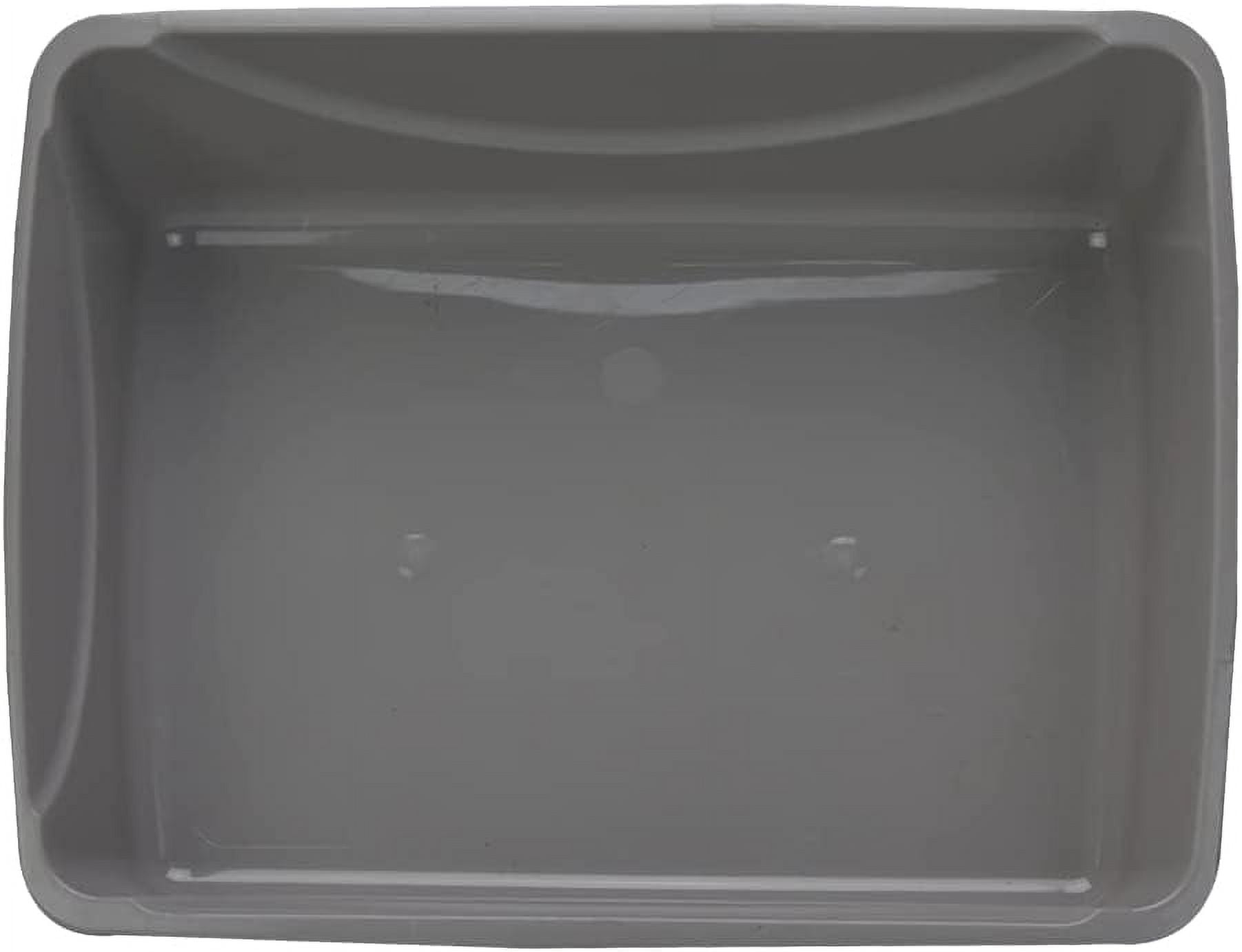 Jumbo Gray Cat Litter Box by Petmate