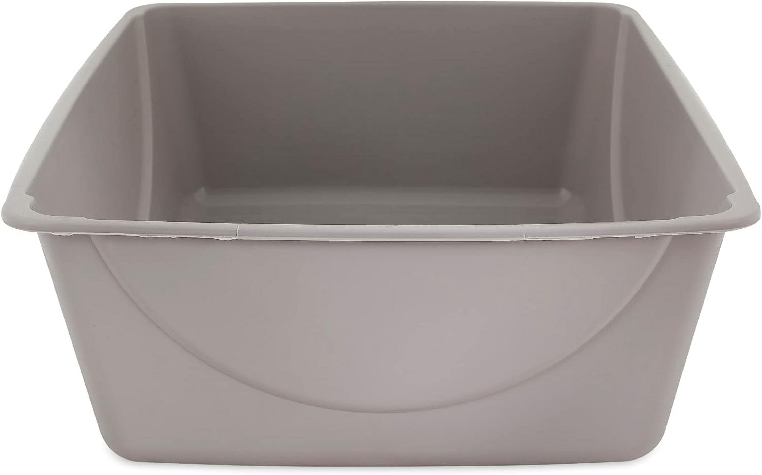 Jumbo Gray Cat Litter Box by Petmate
