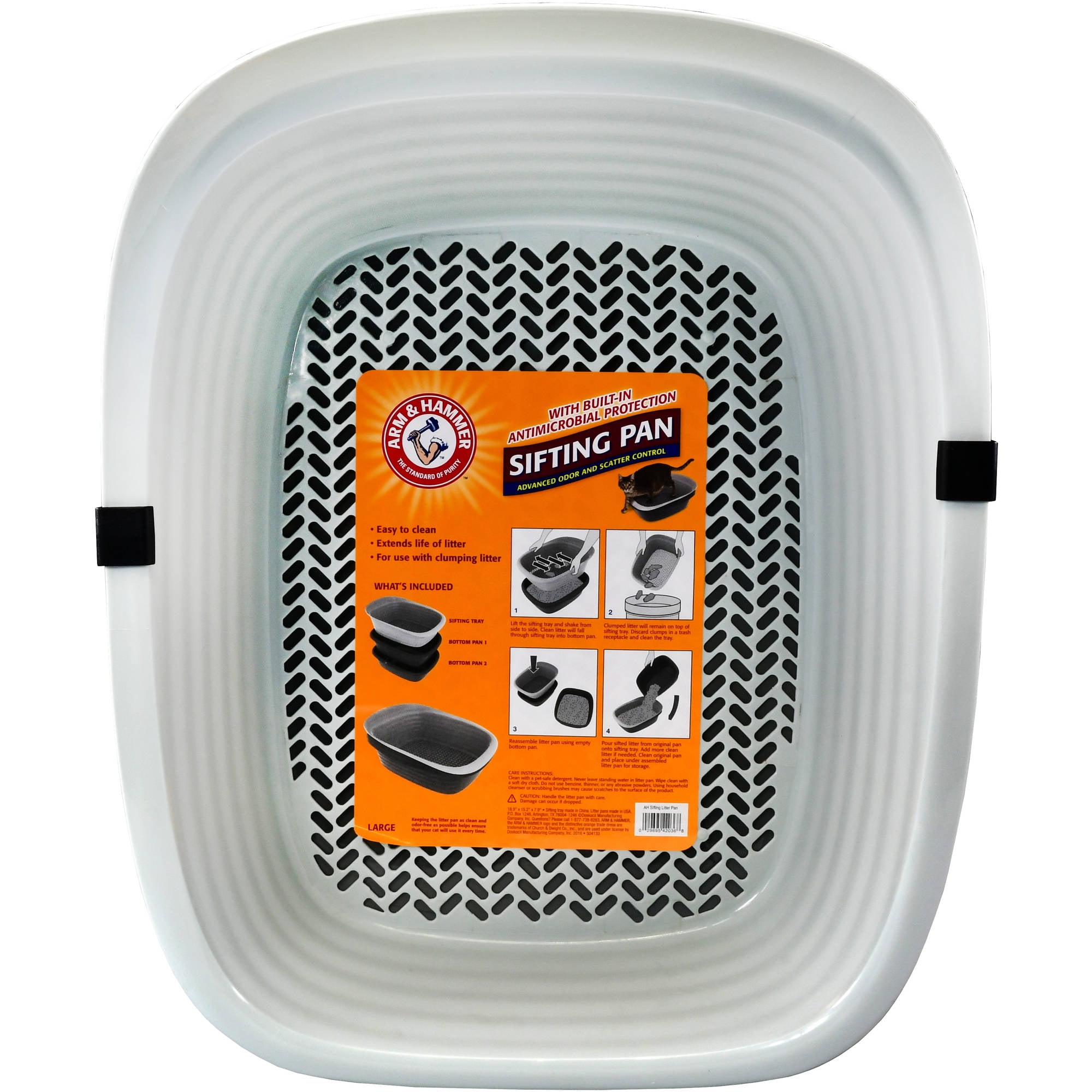 Arm & Hammer Sifting Cat Litter Box - Large