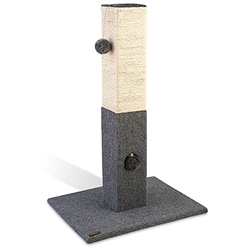 32" Tall Sisal Cat Scratching Post Tower