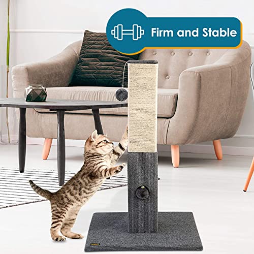 32" Tall Sisal Cat Scratching Post Tower
