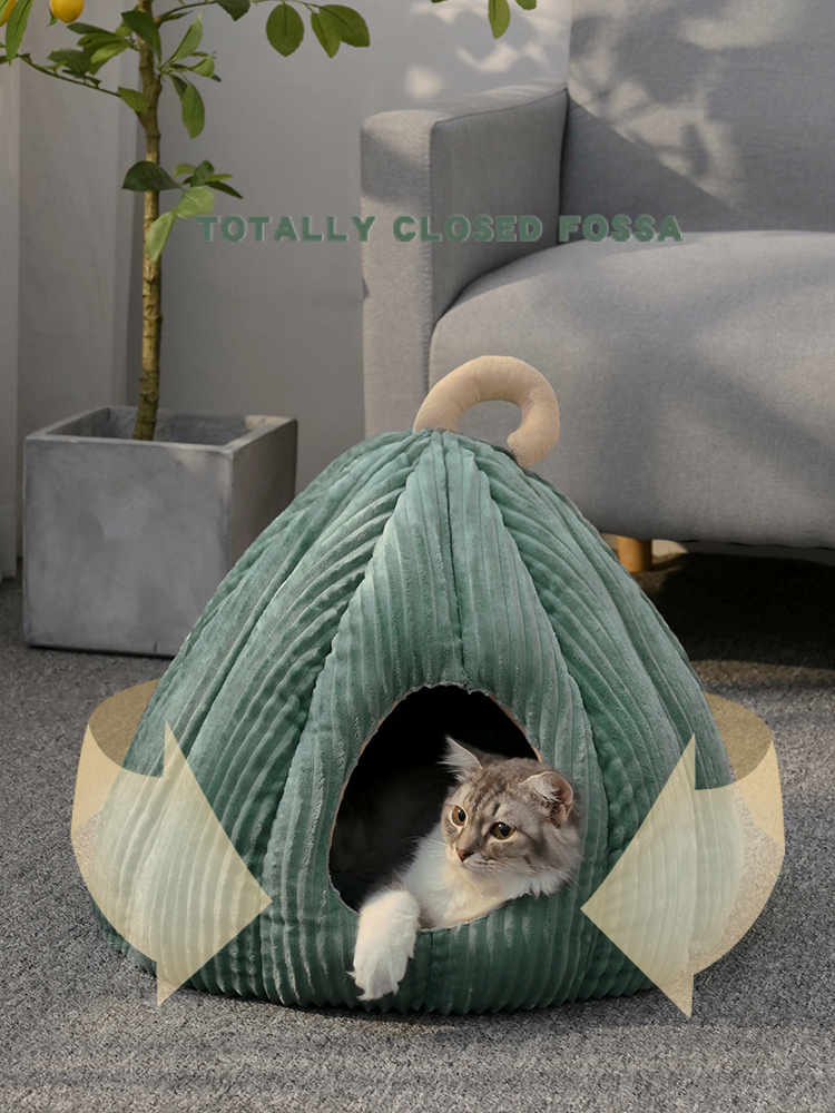 Cozy Cat Bed House for Small Pets