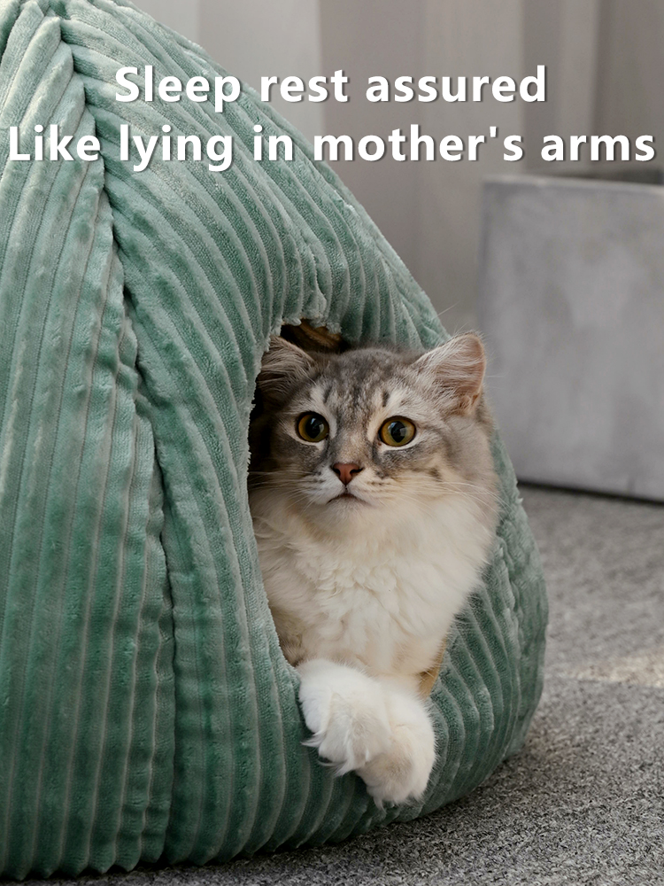Cozy Cat Bed House for Small Pets