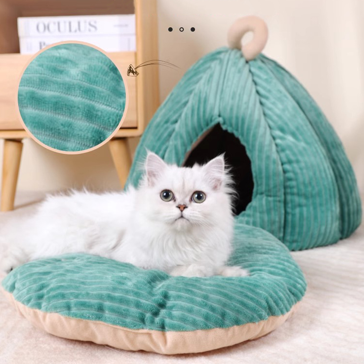 Cozy Cat Bed House for Small Pets