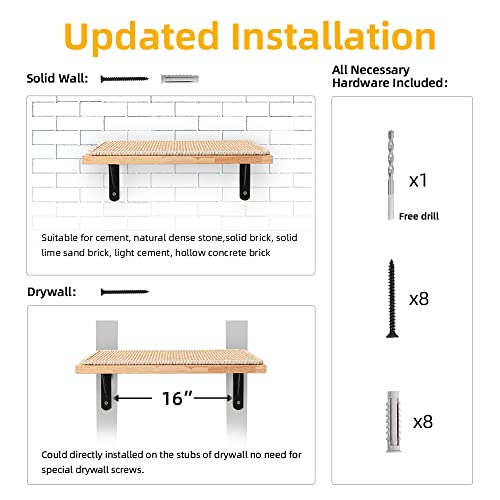 Cat Scratching Wall Shelf with Mat