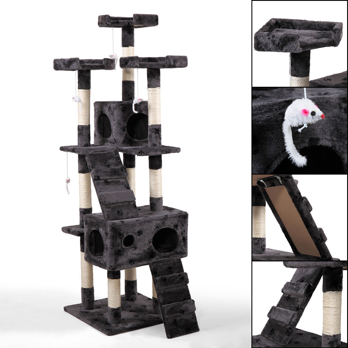 67" Cat Tree Tower Activity Condo House