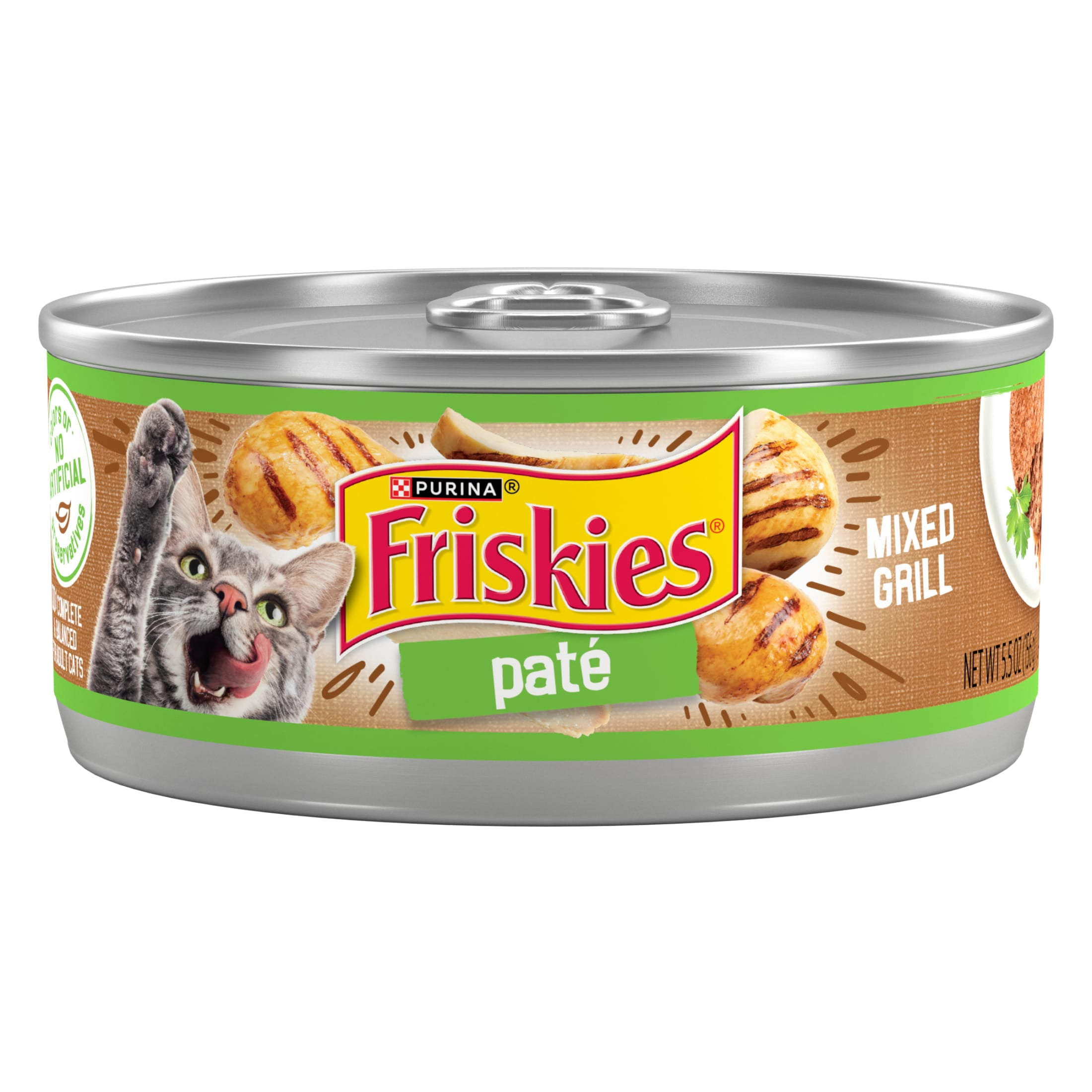 Friskies Chicken Liver Pate for Cats, 5.5 oz