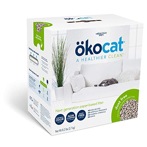 Natural Paper Pellet Cat Litter - ökocat