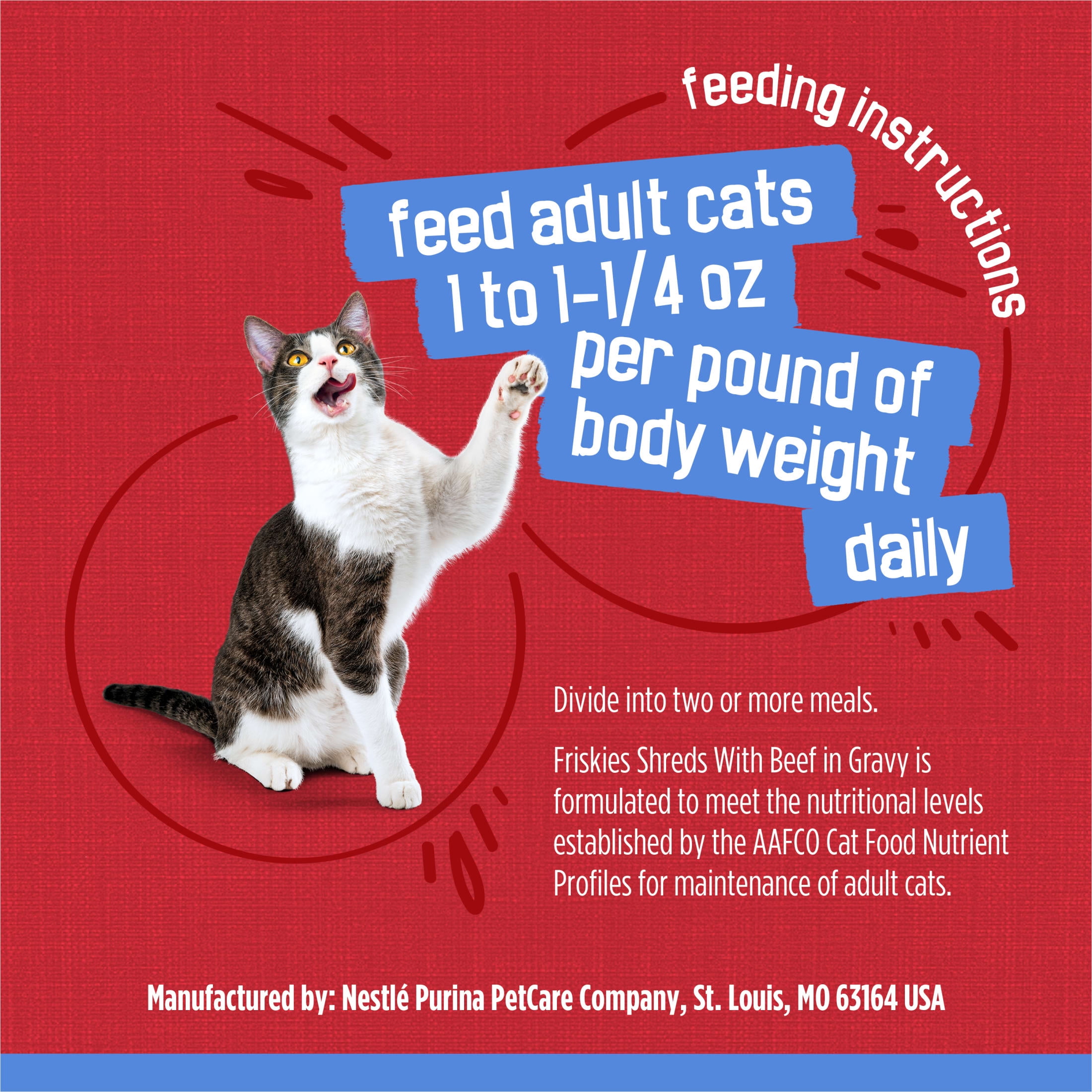 Beefy Gravy Wet Cat Food by Friskies
