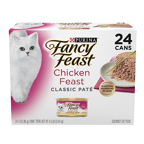 Fancy Feast Chicken Pate - 24 cans x 3 oz