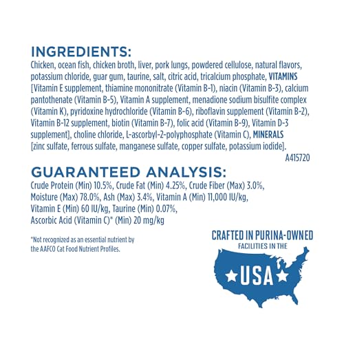 Grain-Free Senior Wet Cat Food (24 cans)