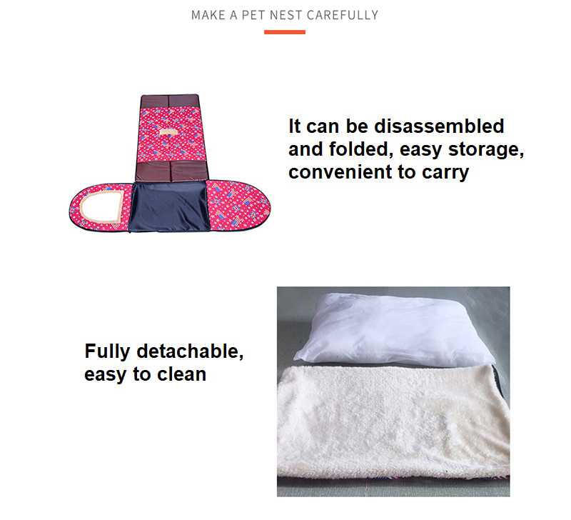 Removable Cushion 2-in-1 Cat Bed