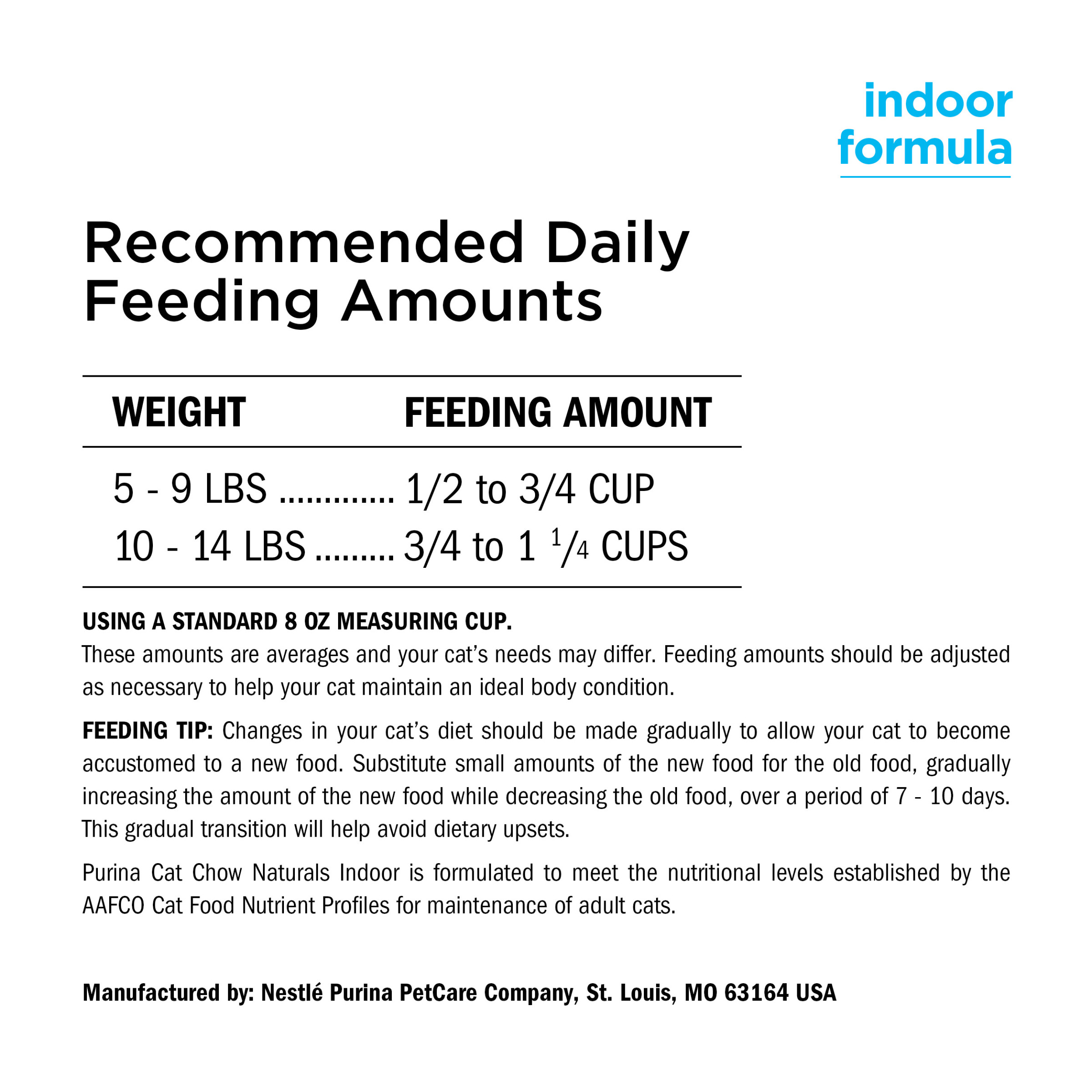 6.3lb Purina Naturals Chicken & Turkey Cat Food