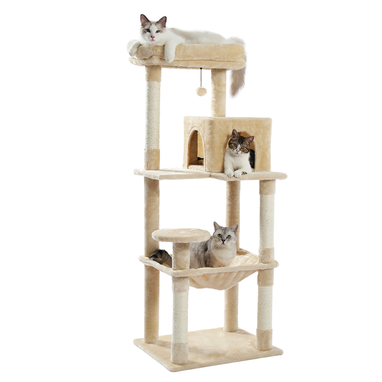 PAWZ Road Cat Tower with Large Perch