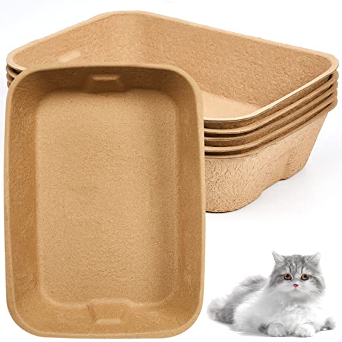 Small Cat Litter Tray Pack of 5