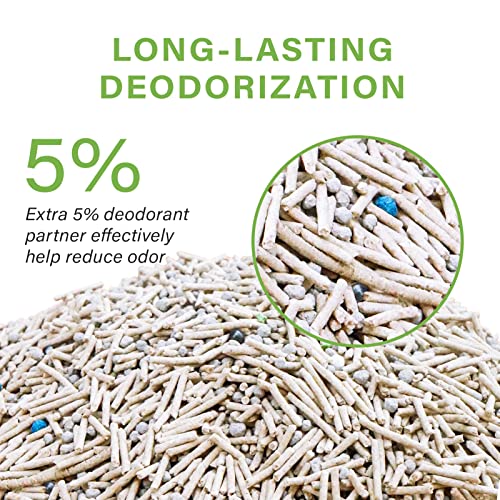 6-in-1 Milk-flavored Cat Litter, 12LB (2 Pack)