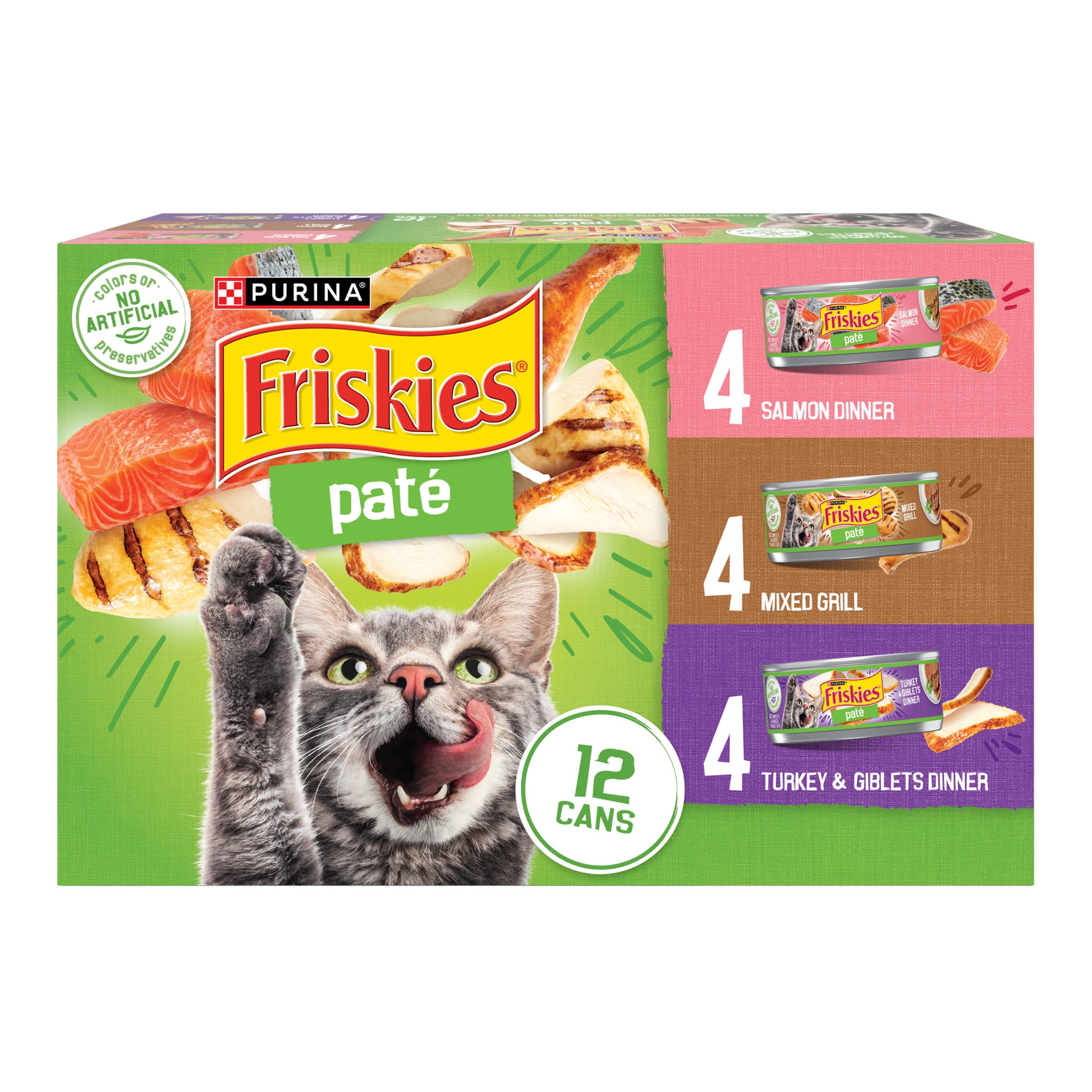 Variety Pack Pate: Salmon, Turkey, Grilled