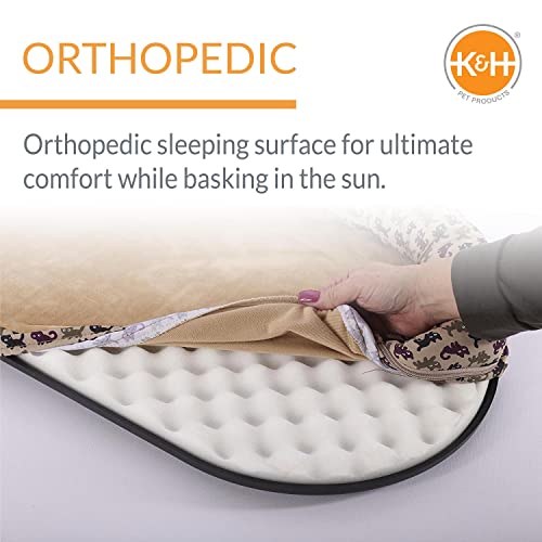 K&H Deluxe Cat Window Bed with Bolster