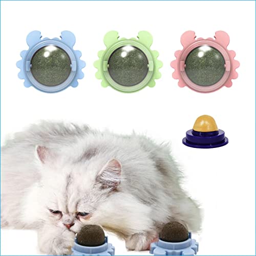 Organic Catnip Balls for Wall & Lick