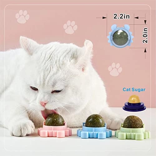 Organic Catnip Balls for Wall & Lick