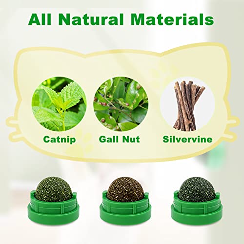 Catnip Wall Toys - 3 Pack