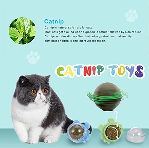 Organic Catnip Balls for Wall & Lick