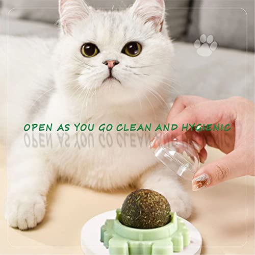 Organic Catnip Balls for Wall & Lick