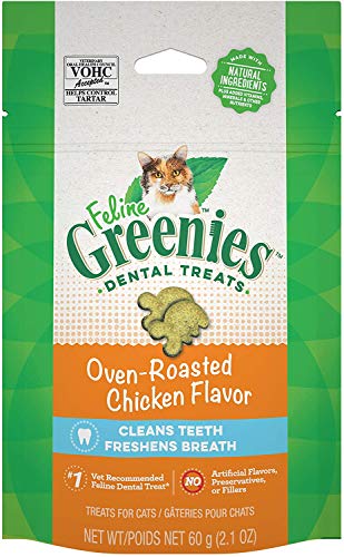 Cat dental treats bundle with wipes