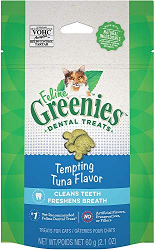 Cat dental treats bundle with wipes