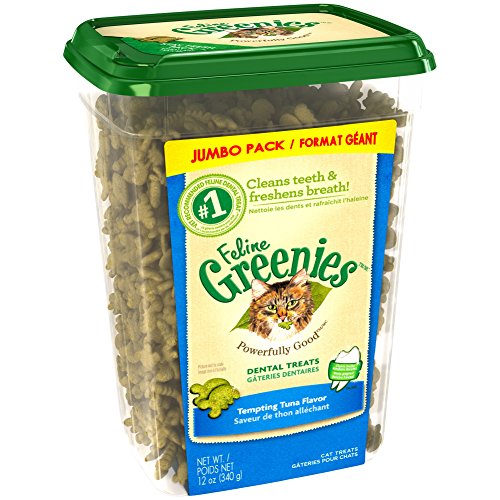 Greenies Tuna Dental Treats for Cats - 12 Oz