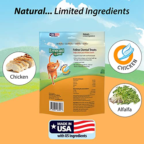 Natural Grain-Free Feline Dental Treats - 32 oz