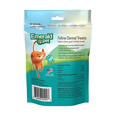 USA Made Feline Dental Treats with Ocean Fish