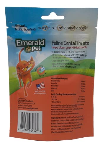 Feline Dental Treats Variety Pack with Catnip Toy