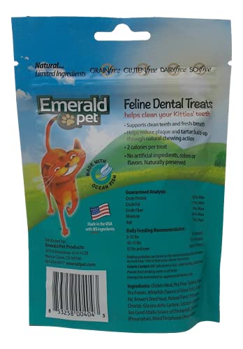 Feline Dental Treats Variety Pack with Catnip Toy