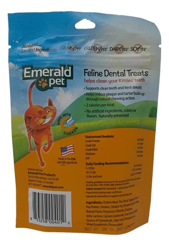 Feline Dental Treats Variety Pack with Catnip Toy