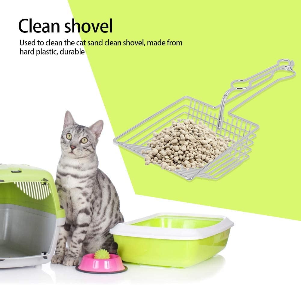 Durable Jumbo Cat Litter Scoop with Ergonomic Handle