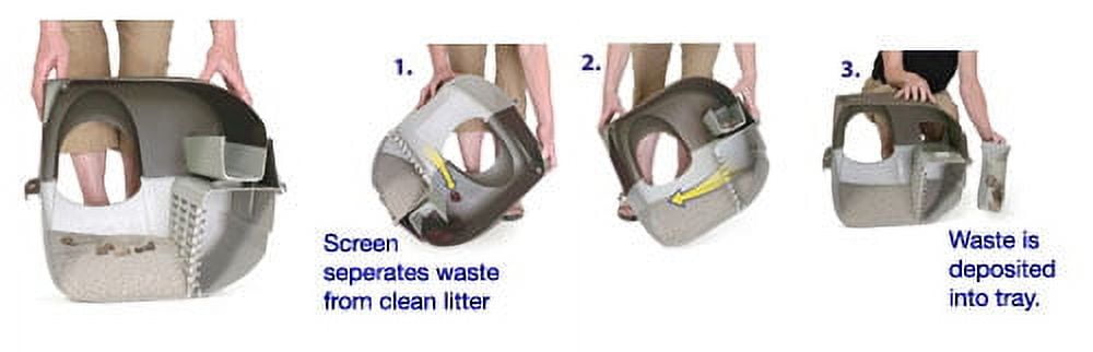 Self-cleaning Cat Litter Box, Large Size