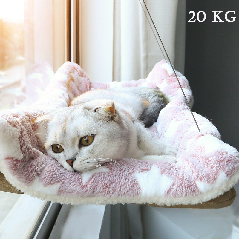 20kg Capacity Cat Hammock for Sunny Windows