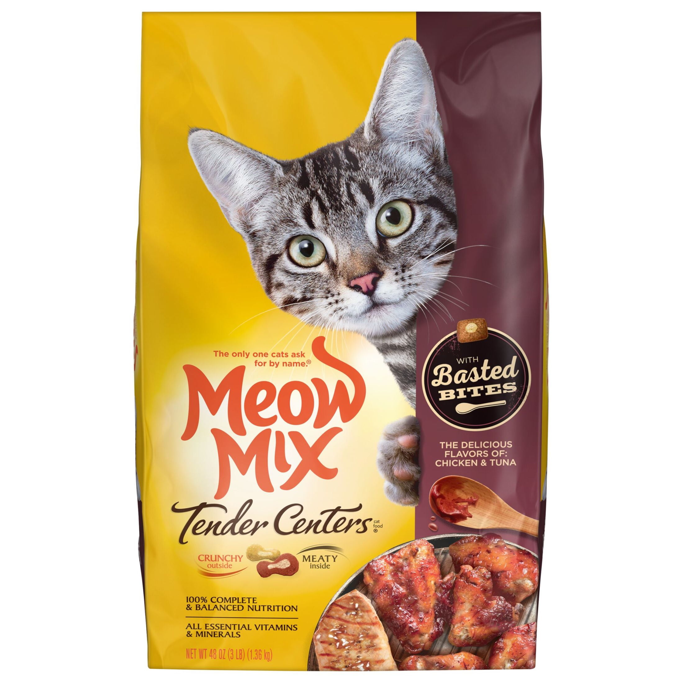 Meow Mix Tender Centers Cat Food
