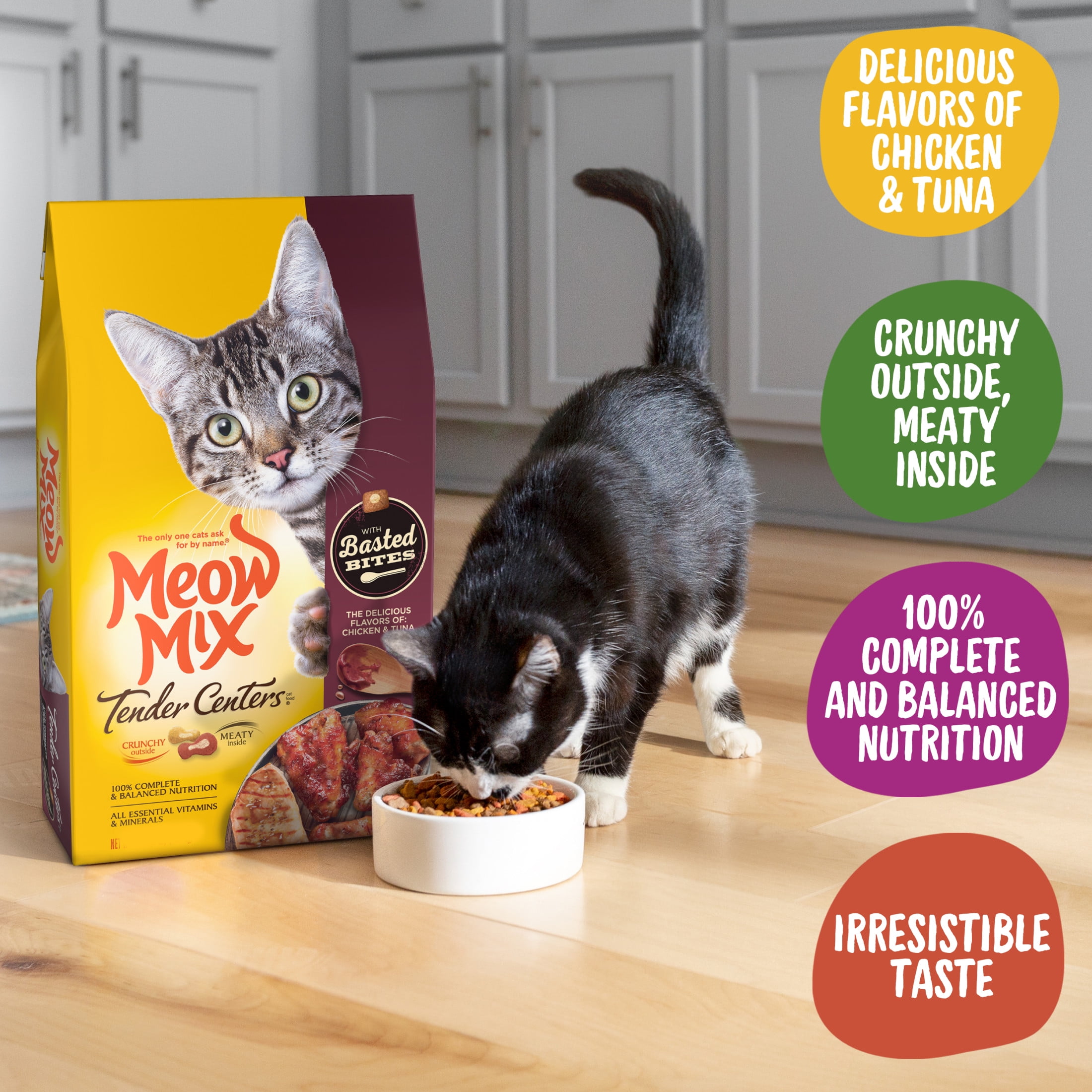 Meow Mix Tender Centers Cat Food