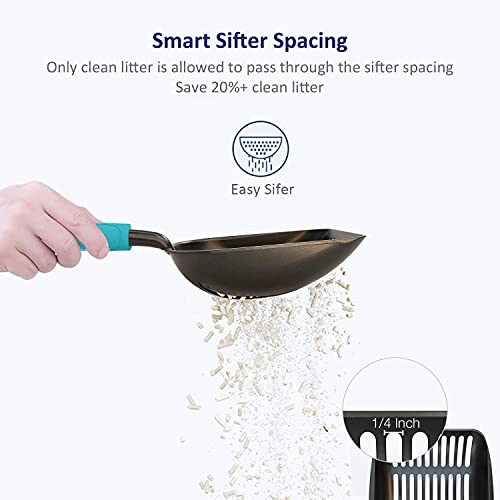 WePet Non-Stick Cat Litter Scoop with Long Handle